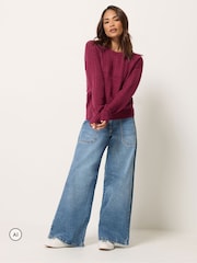 Qırmızı - M&Co Petite Mini Kabel Jumper - 6şəkildən 3 şəkil