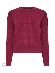 Qırmızı - M&Co Petite Mini Kabel Jumper - 6şəkildən 5 şəkil