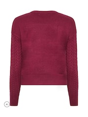 Qırmızı - M&Co Petite Mini Kabel Jumper - 6şəkildən 6 şəkil