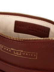 Pure Luxuries London Langley Leather Cross-Body Bag - Image 4 of 5