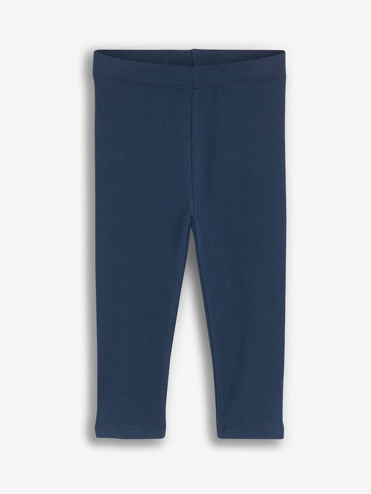 Multi 5 Pack Cotton Leggings (3mths-7yrs) - Image 4 of 6