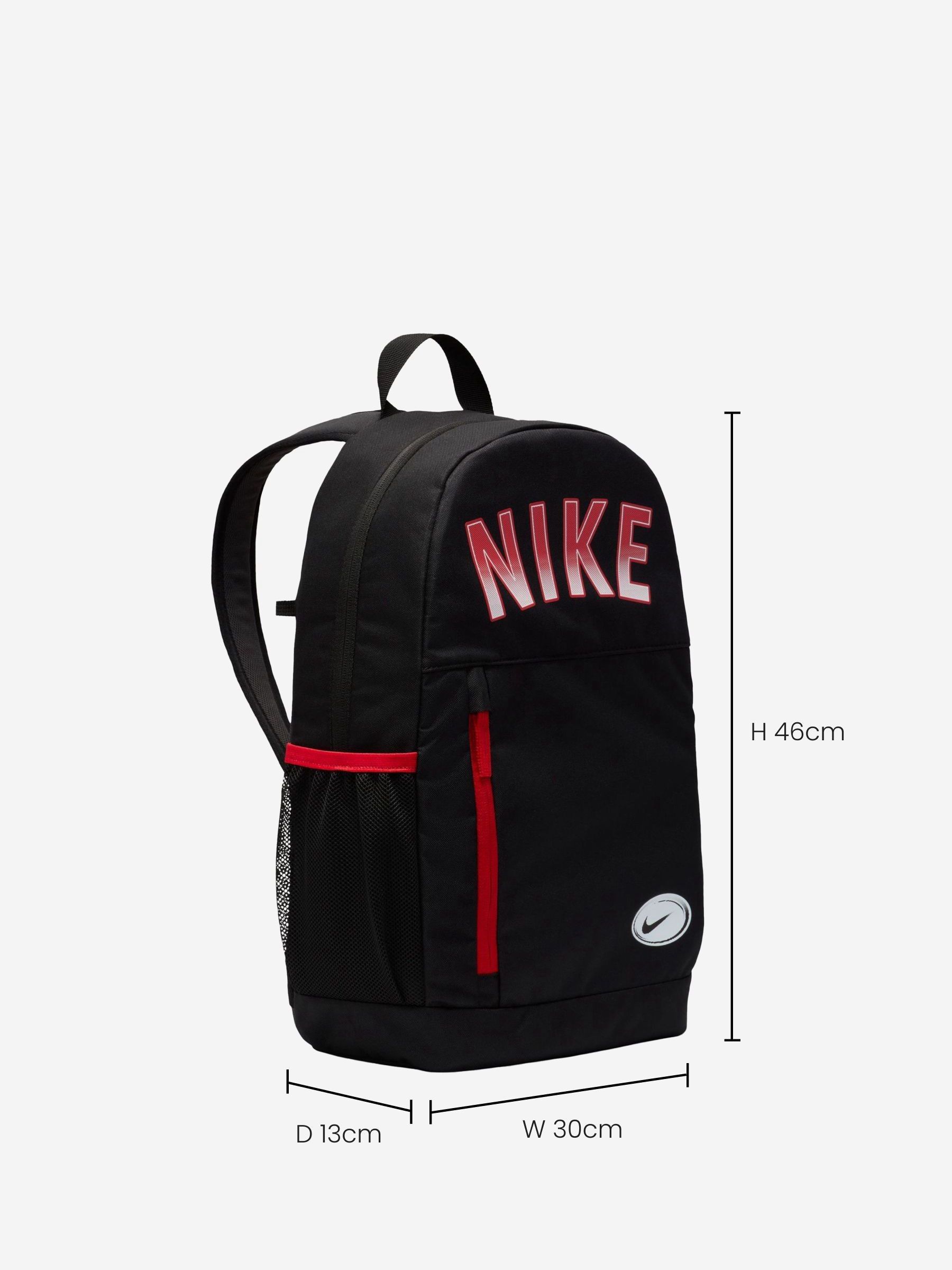 Nike elemental backpack black and red best sale