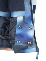 Mountain Warehouse Blue Mogal Printed Ski Jacket - Image 6 of 6