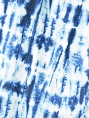 Ro&Zo - Blue Printed Tiered Dress - Image 7 of 7