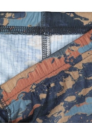 Mountain Warehouse Grey Talus Printed Quick Dry Kids Baselayer-Top & Pants Set - Image 9 of 9