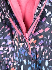 Mountain Warehouse Black Cloud Printed Kids All in One Waterproof Snowsuit - Image 5 of 5