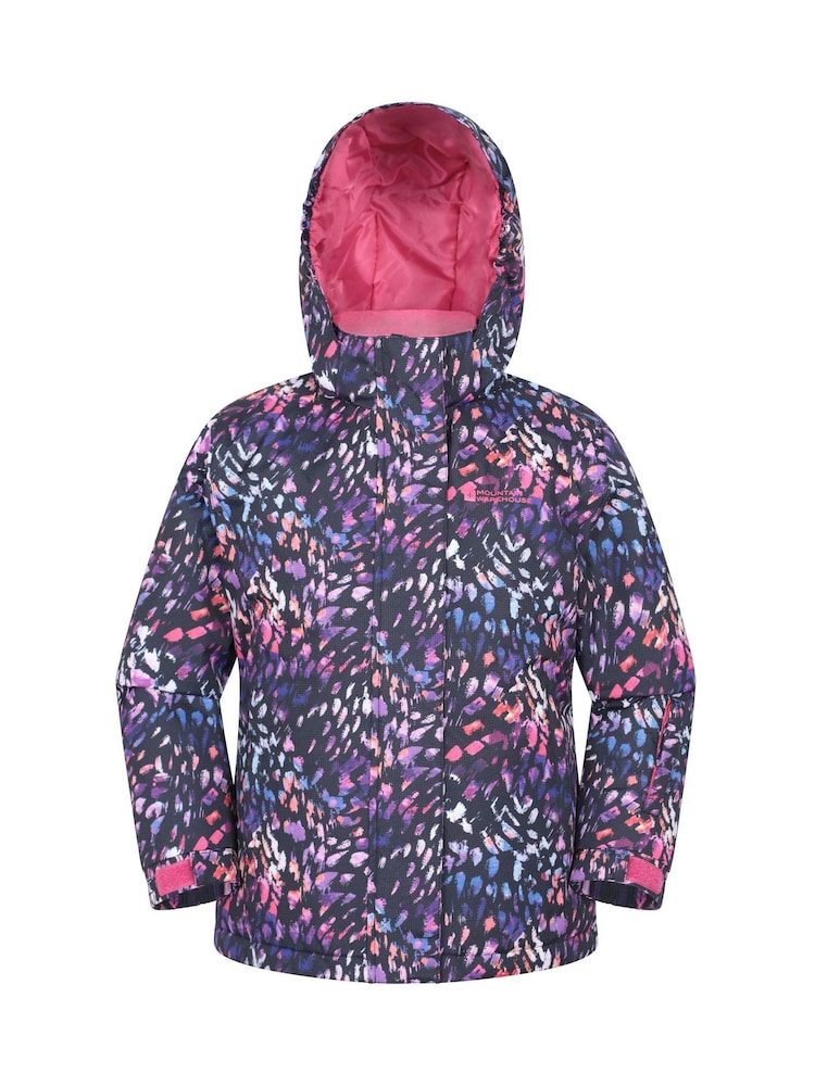 Mountain Warehouse Snowdrop Printed Kids Ski Jacket - Bilde 1 av 6