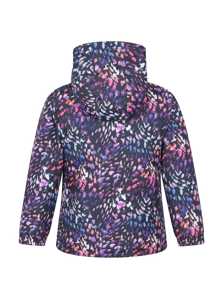 Mountain Warehouse Snowdrop Printed Kids Ski Jacket - Bilde 2 av 6