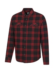 Mountain Warehouse Red Trace Flannel Long Sleeve Shirt - Image 2 of 4