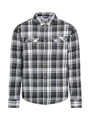 Mountain Warehouse Green Trace Mens Flannel Long Sleeve Shirt - Image 1 of 4