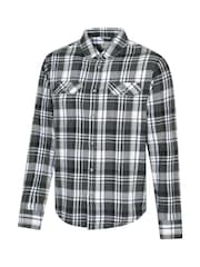 Mountain Warehouse Green Trace Mens Flannel Long Sleeve Shirt - Image 2 of 4