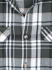 Mountain Warehouse Green Trace Mens Flannel Long Sleeve Shirt - Image 4 of 4