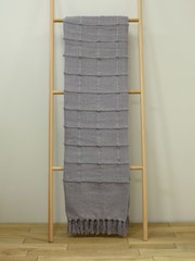 furn. Grey Motti Throw - Image 1 of 3