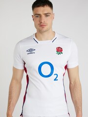 Umbro White England Home Pro Short Sleeve Jersey - Image 1 of 5