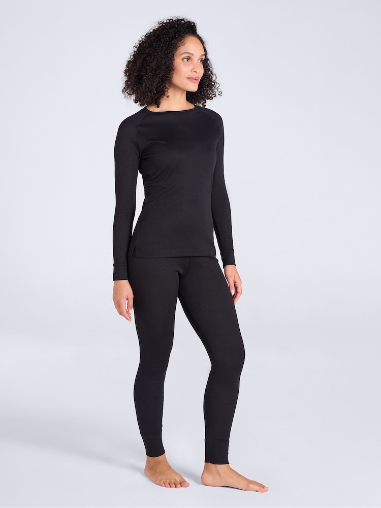 Mountain Warehouse Blue Talus Thermal Top & Trousers Set - Image 5 of 5