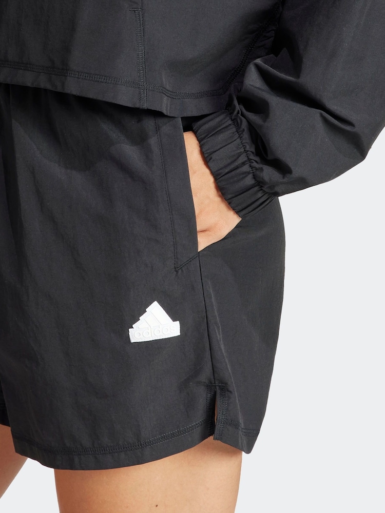 adidas Black Sportswear Gametime Summer Tracksuit - Image 6 of 7
