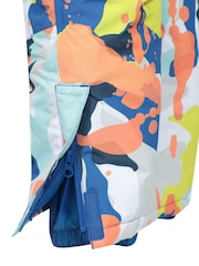 Mountain Warehouse Green Cloud Printed Kids All-In-One Waterproof Snowsuit - Image 4 of 5