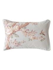 Laura Ashley Set of 2 Duck Egg Blue 220 Thread Count Belvedere 100% Cotton Pillowcases - Image 3 of 3