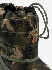Khaki Camo Thermal Thinsulate Lined Water Resistant Boots - Image 5 of 5