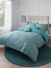 Sam Faiers Caspia Deco 100% Cotton Duvet Cover and Pillowcase Set - Изображение 1 из 3