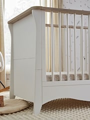CuddleCo White Ash Clara Cot Bed - Image 3 of 7