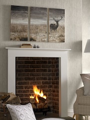 Art For The Home Natural Highland Wood Wall Art - Image 1 of 3