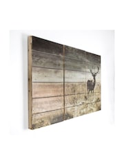 Art For The Home Natural Highland Wood Wall Art - Image 3 of 3