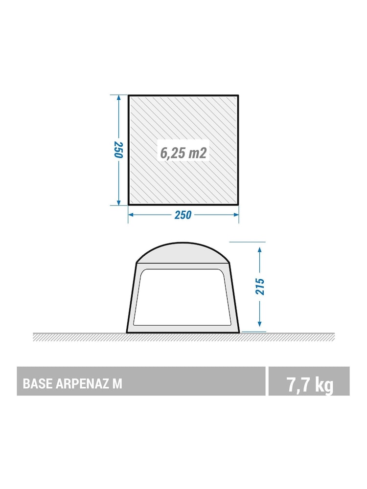 Decathlon Camping Living Area 6 Person Quechua - Image 5 of 5