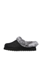 Skechers Dark Grey Womens Keepsakes Ice Angel Slippers - Image 6 of 7