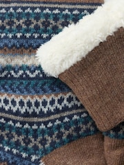 Seasalt Cornwall Blue House Socks - Image 2 of 2