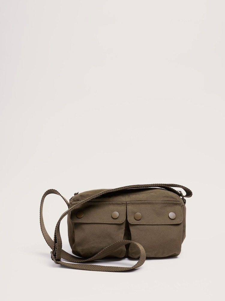 Seasalt Cornwall Green Melder Waterproof Cross-Body Bag - Image 2 of 6