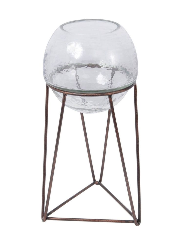 Libra Copper Garden Bersa Medium Table Fishbowl Planter - Image 2 of 2