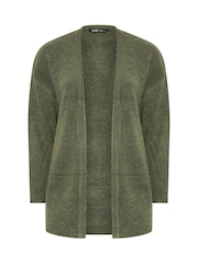 Yours Curve Green Soft Touch Cardigan - Image 5 of 6