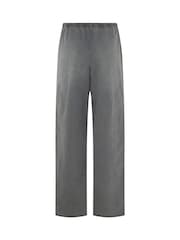 Long Tall Sally Grey Wide Leg Pull On Jeans - Image 6 of 6