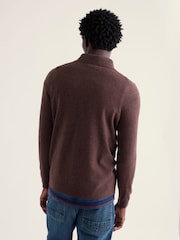 Καφετί - Seasalt Cornwall Prow 1/4 Zip Jumper - Εικόνα 2 από 4