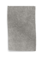Fine Chenille Mid Grey Upholstery Swatch - Image 1 of 1