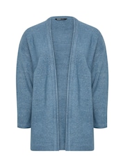 Yours Curve Blue Soft Touch Cardigan - Image 5 of 6