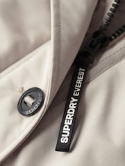 Superdry Grey Everest Faux Fur Hooded Parka - Image 5 of 6