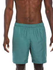 Nike Green 7 Inch Essential Volley Swim Shorts - Image 1 of 7