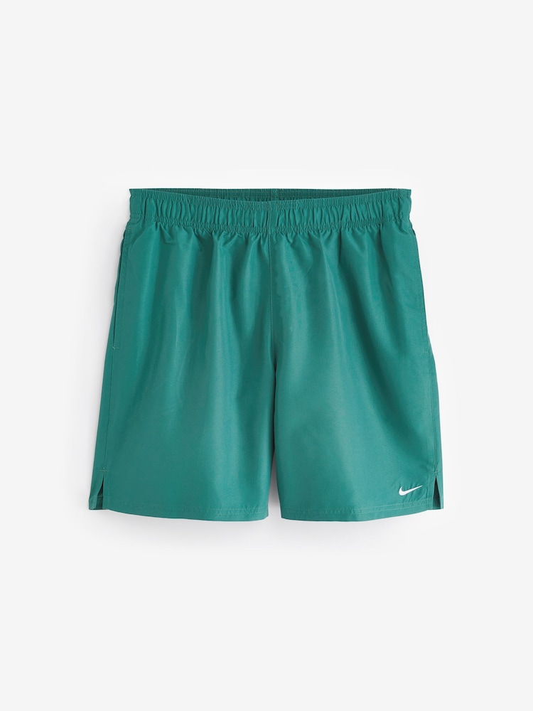 Nike Green 7 Inch Essential Volley Swim Shorts - Image 7 of 7