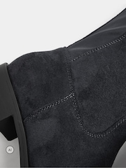 Yours Curve Blue Wide Fit Stretch Knee High Boots - Image 5 of 5