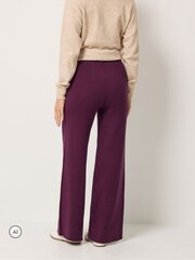 Long Tall Sally Red Premium Knitted Trousers - Image 3 of 6