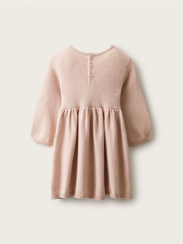 The White Company Pink Blend Jingles Knit & Tulle Dress - Image 2 of 4