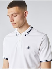 Pretty Green Barton Tip Polo Shirt - Image 2 of 3