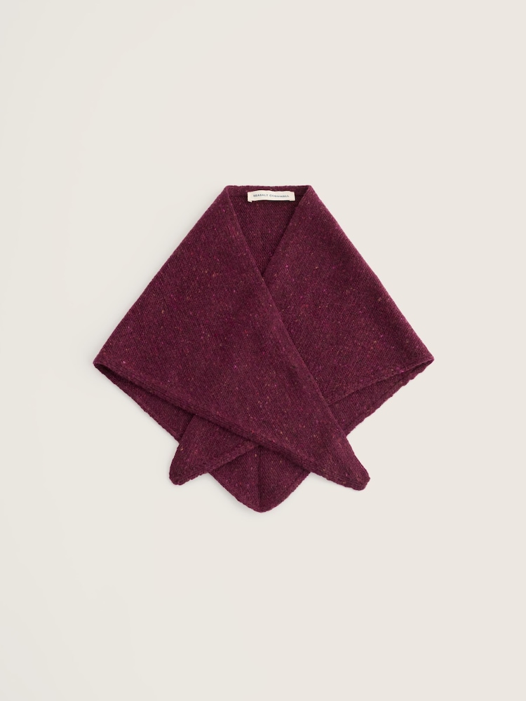 Seasalt Cornwall Purple Wild Bilberry Scarf - Image 1 of 4 Seasalt Cornwall Purple Wild Bilberry Scarf - Image 1 of 4