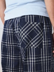 Ice Blue Check Short Sleeve Pyjamas Set - Image 7 of 7
