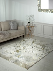 Asiatic Rugs Gold Aurora Galaxy Rug - Image 1 of 4