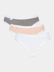Sloggi 24/7 Weekend Tai Knickers Three Pack - Image 1 of 6