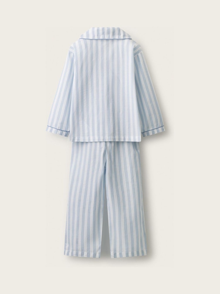 Tradicionalna pidžama opuštenog kroja The White Company Striped sa poplinskim cevkama - Slika 2 od 4 Tradicionalna pidžama opuštenog kroja The White Company Striped sa poplinskim cevkama - Slika 2 od 4