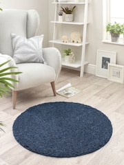 My Rug Blue Washable And Stain Resistant And So Soft Textured Rug - Image 3 of 6